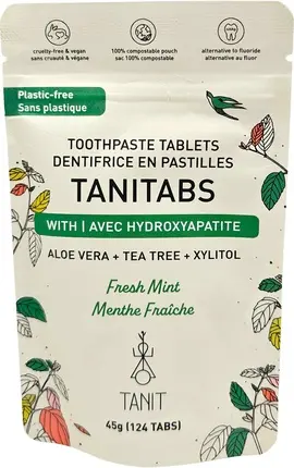Таблетированная зубная паста Tanit