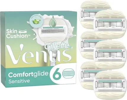 Сменные кассеты для бритья Gillette Venus Comfortglide Sensitive