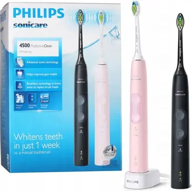 Электрическая зубная щетка Philips серии 4500