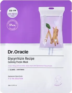 Маска Dr. Oracle Glycyrrhizine Recipe