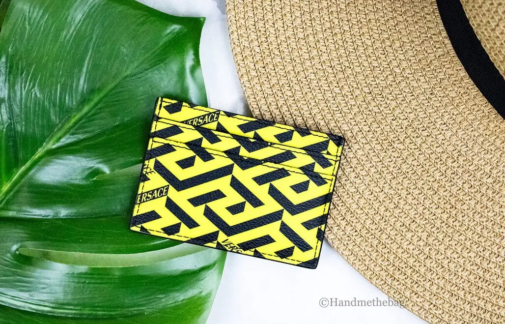 Кошелек-картхолдер Versace La Greca