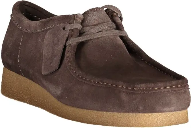 Мужские кроссовки Clarks из коричневой кожи
