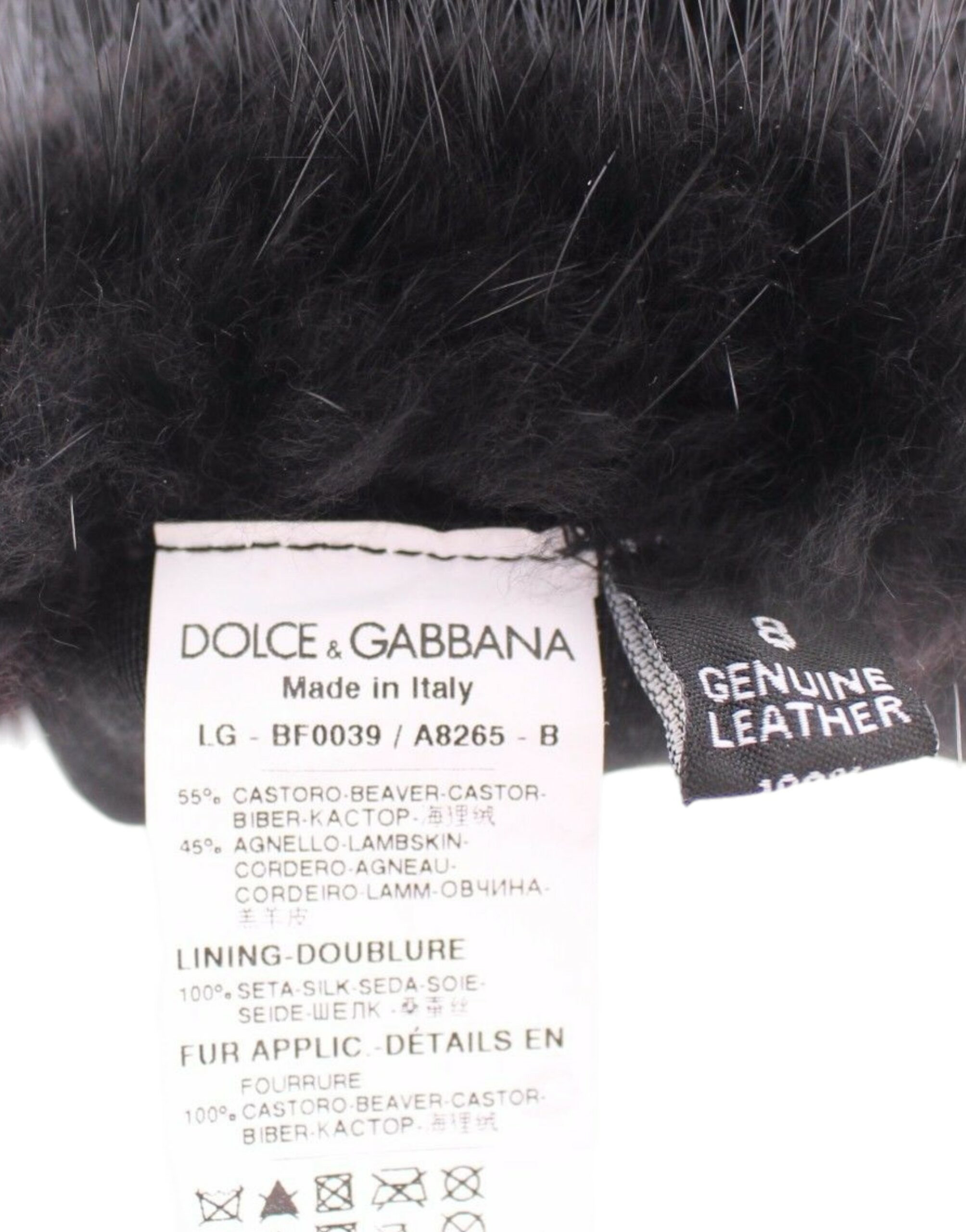 Перчатки из кожи до локтя Dolce & Gabbana коллекция MainLine