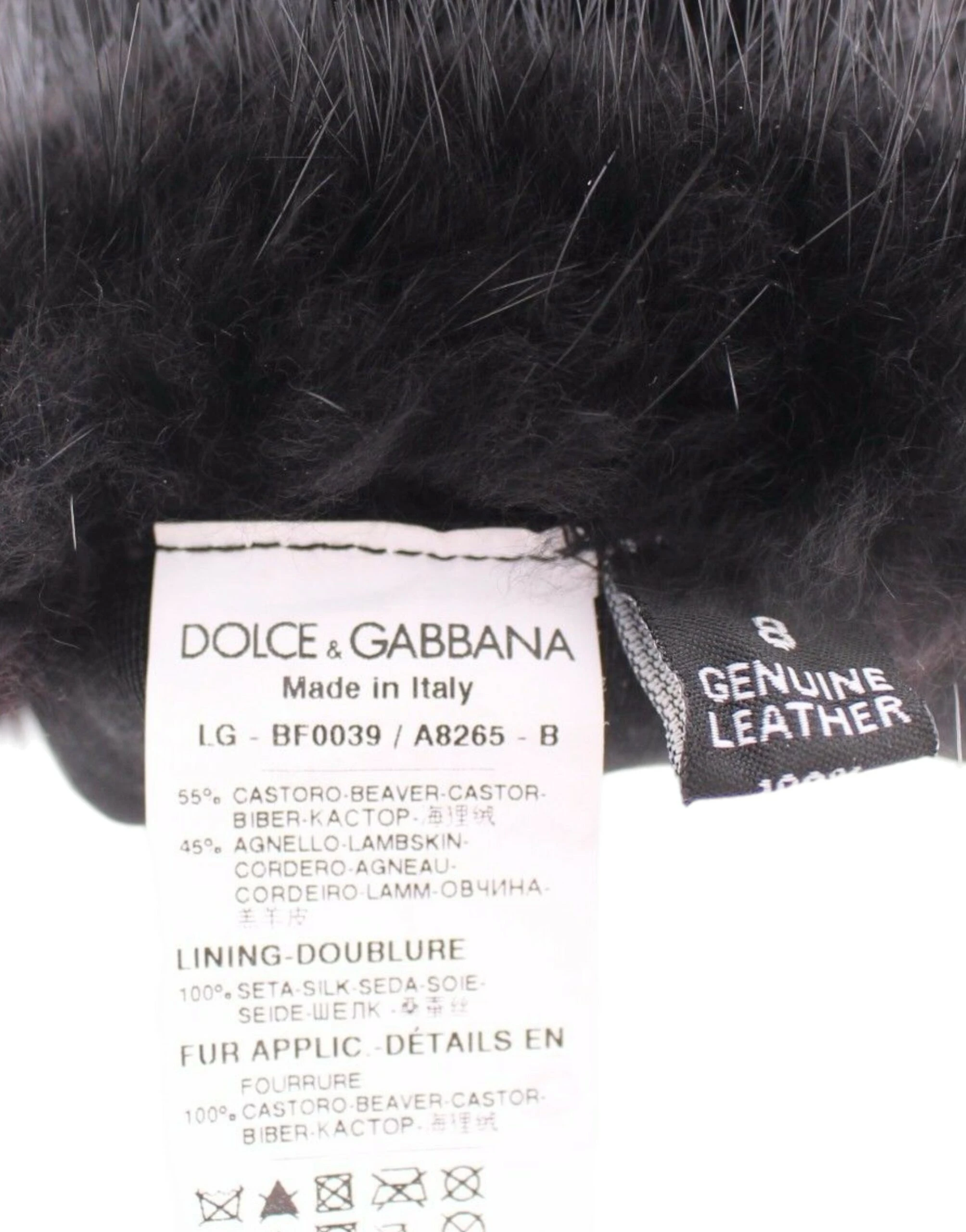 Перчатки из кожи до локтя Dolce & Gabbana коллекция MainLine
