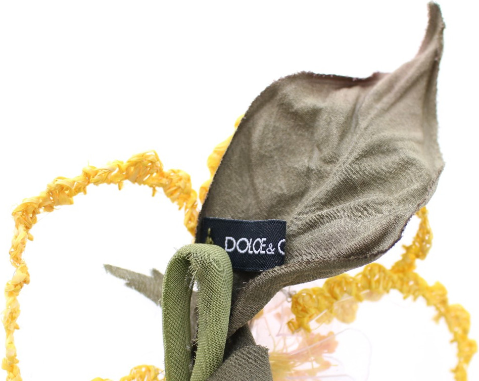 Брошь Dolce & Gabbana Цветочная Прозрачная