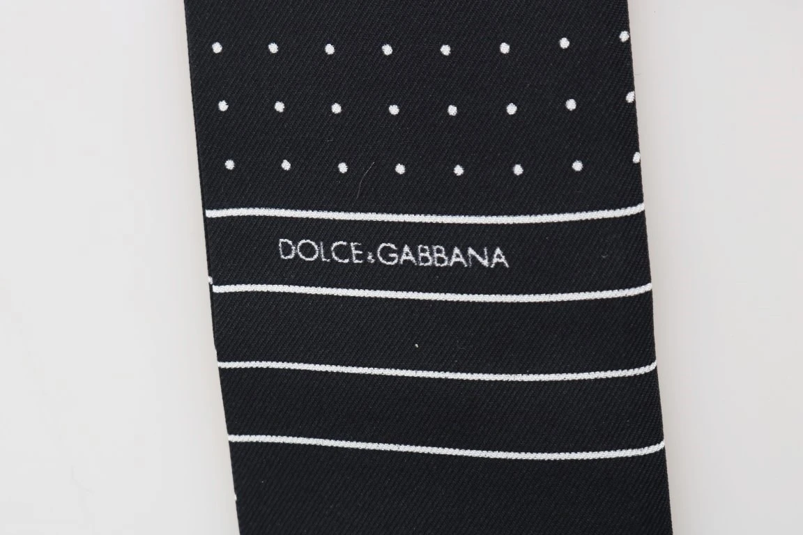 Галстук Dolce & Gabbana Элегантный шелковый мужской галстук-шарф