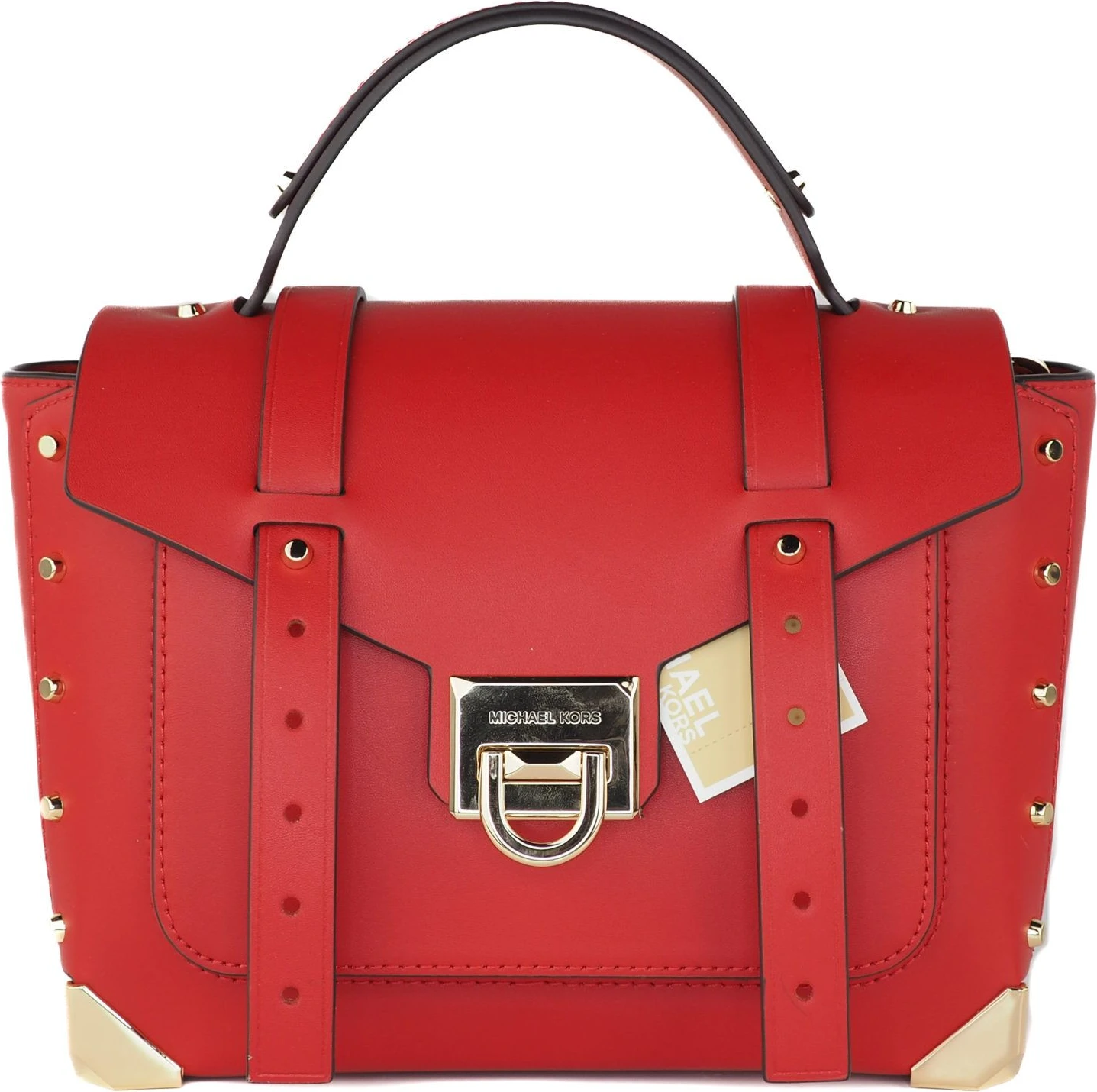 Сумка Michael Kors Manhattan Medium из кожи с верхней ручкой для школы, сумка через плечо