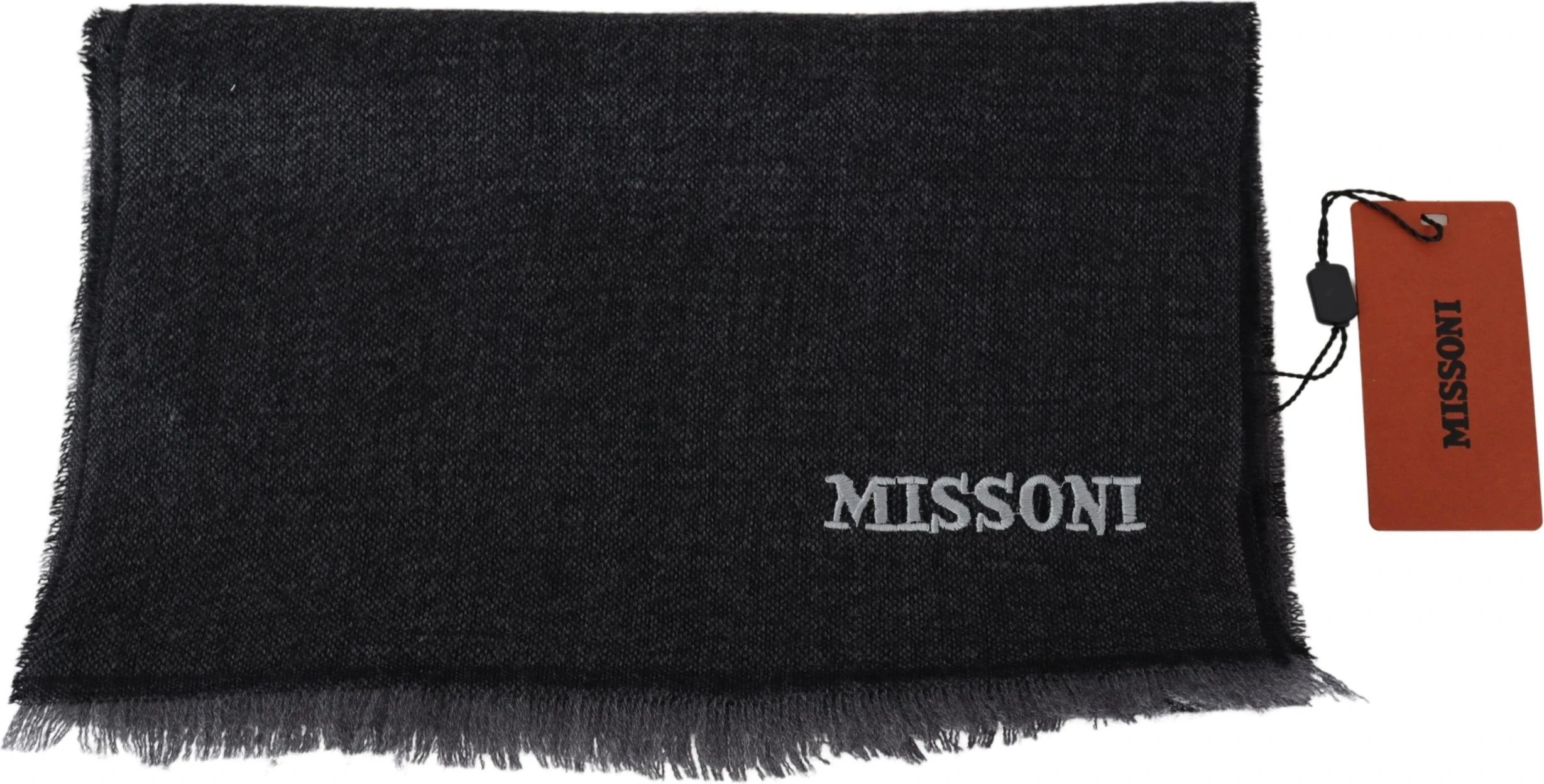 Шарф Missoni Элегантный Шерстяной Шарф с Фирменными Полосами