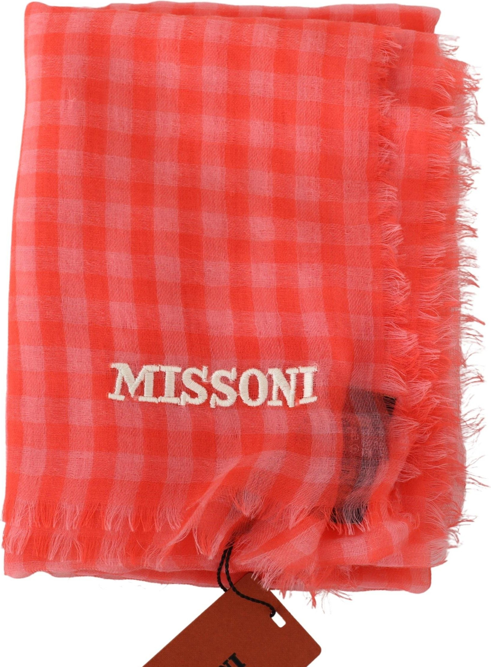Шарф Missoni Роскошный Кашемировый Клетчатый Шарф