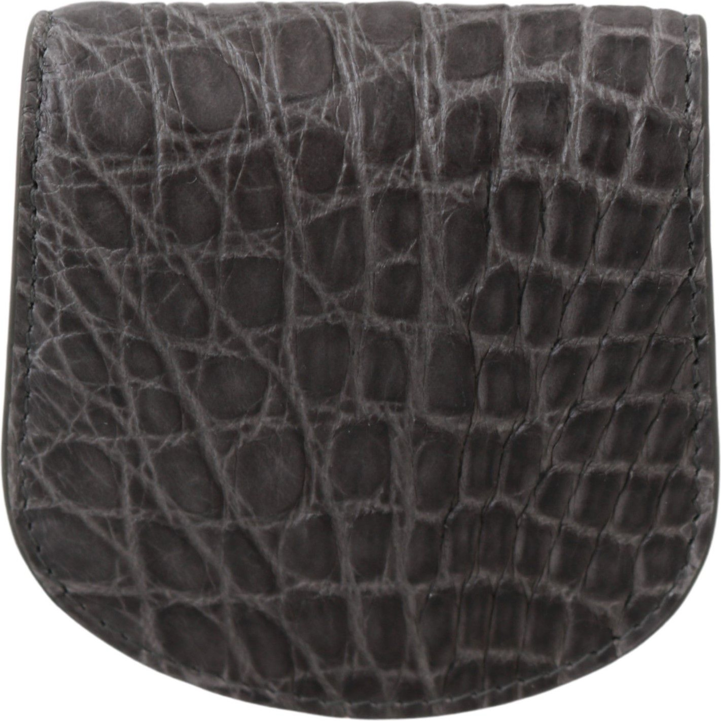Кошелек Dolce & Gabbana Exotic Gray Leather Condom Case Wallet