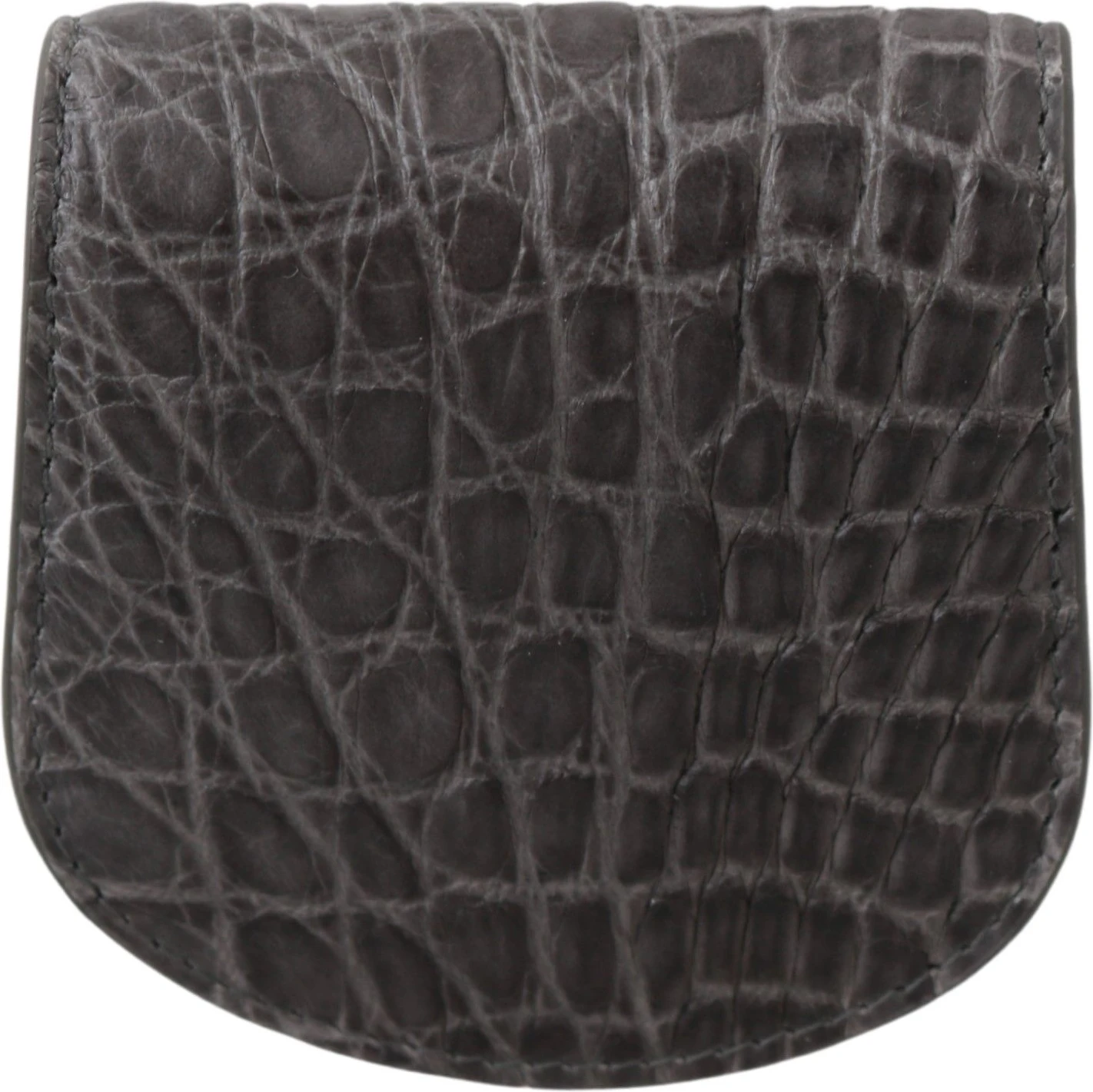 Кошелек Dolce & Gabbana Exotic Gray Leather Condom Case Wallet