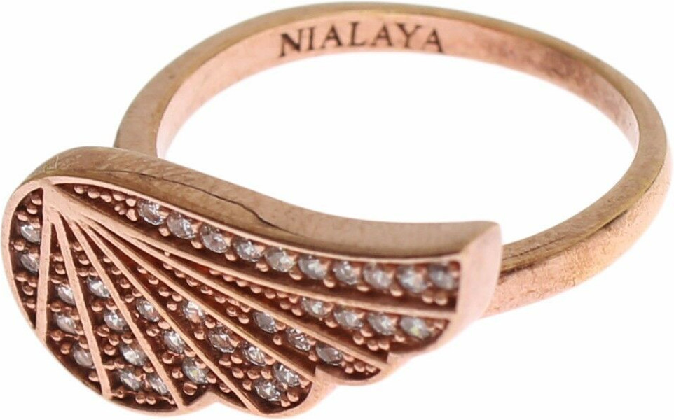 Кольцо Nialaya Jewelry Розовое Золото