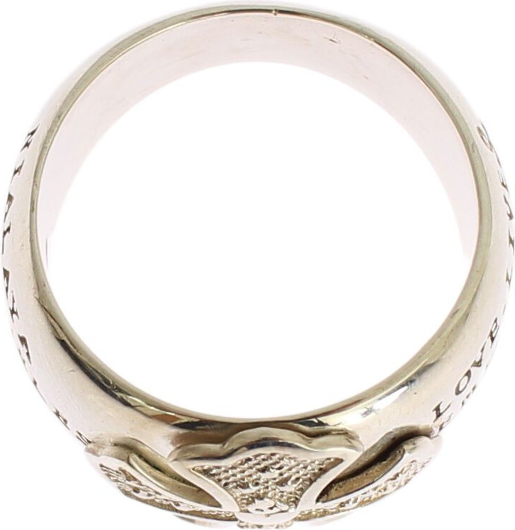 Кольцо Nialaya Jewelry Silver Cross Женское