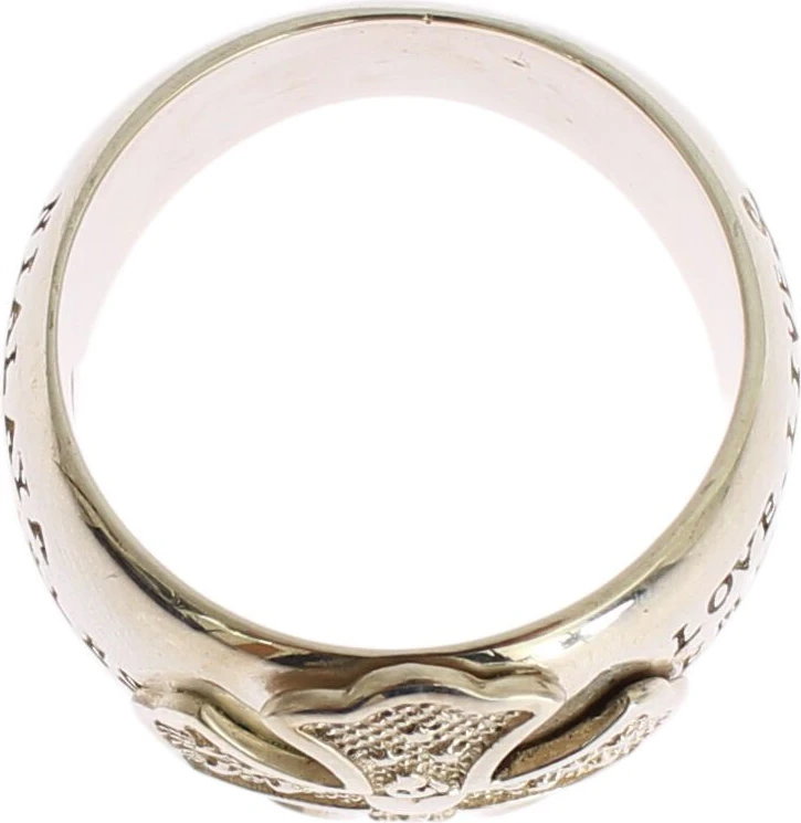 Кольцо Nialaya Jewelry Silver Cross Женское
