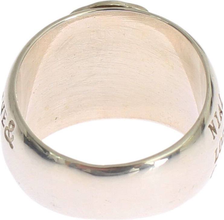 Кольцо Nialaya Jewelry Silver Cross Женское