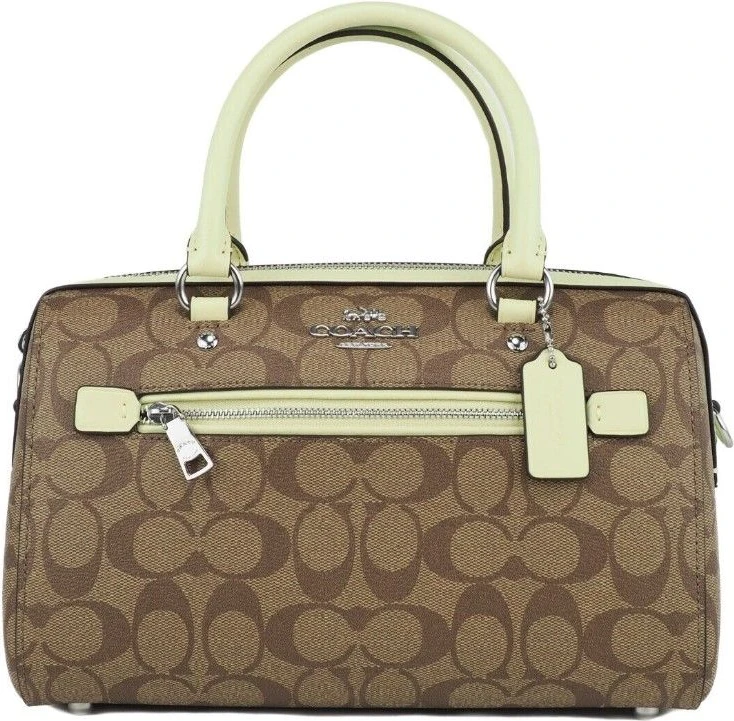 Сумка-сачель Coach Signature Medium Satchel Crossbody