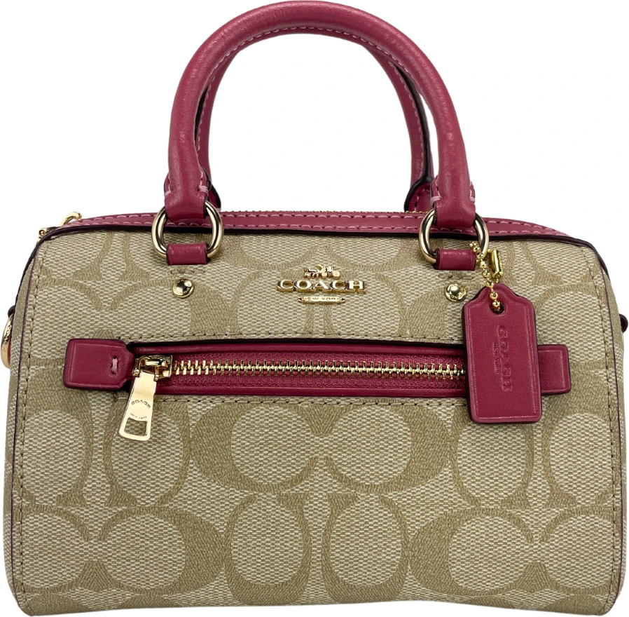 Сумка-кроссбоди Satchel Coach Signature