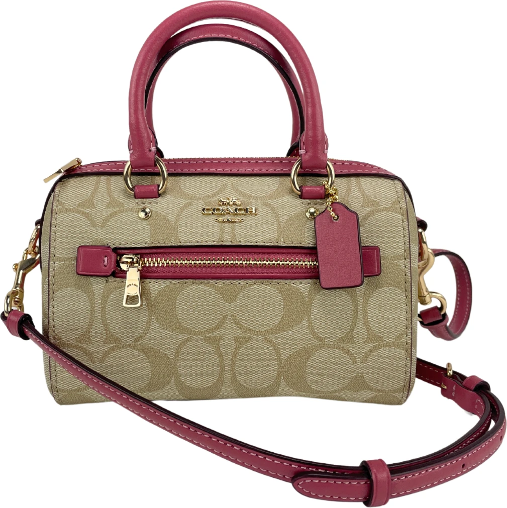 Сумка-кроссбоди Satchel Coach Signature