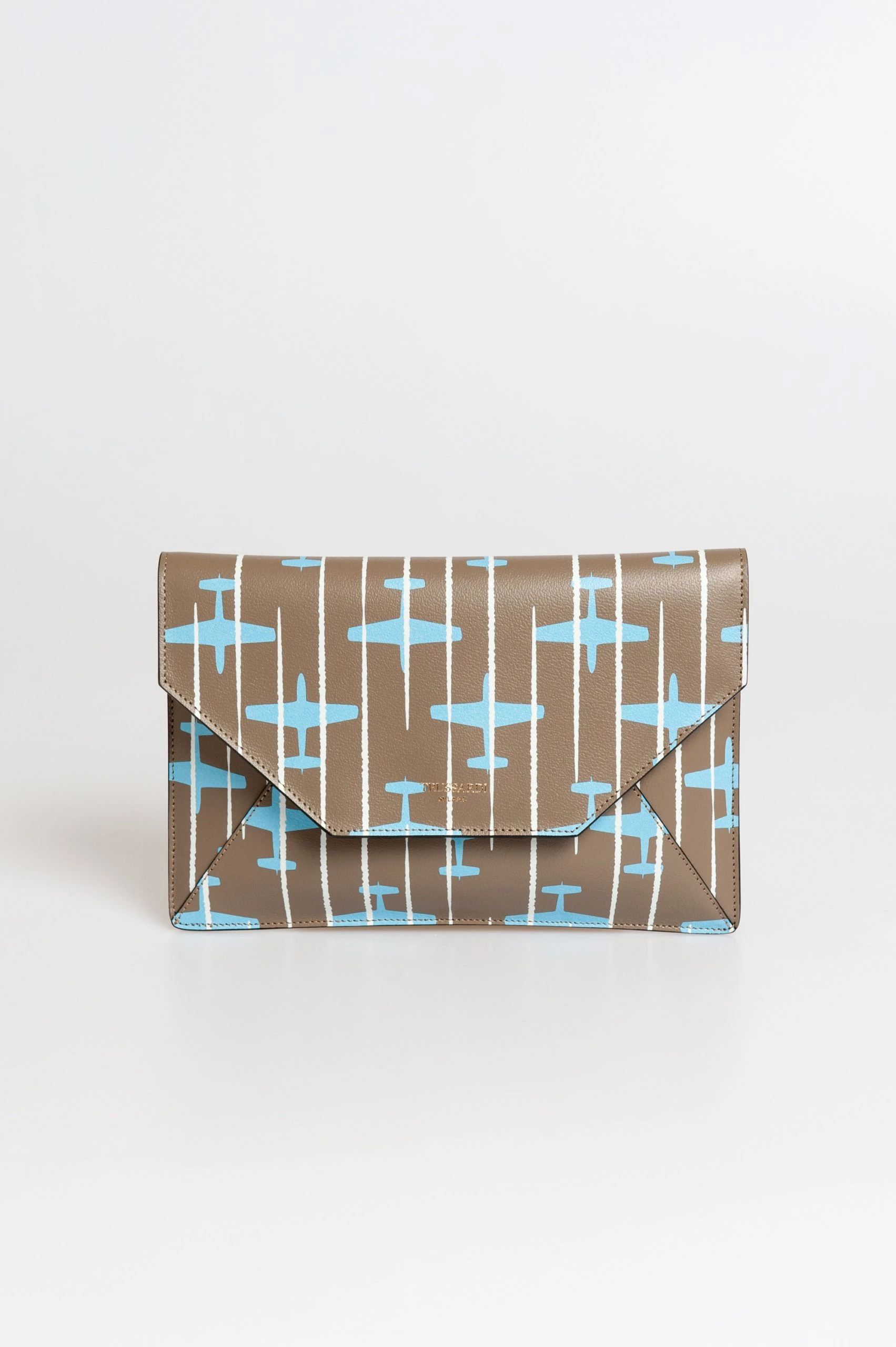 Клатч Trussardi Crespo Leather