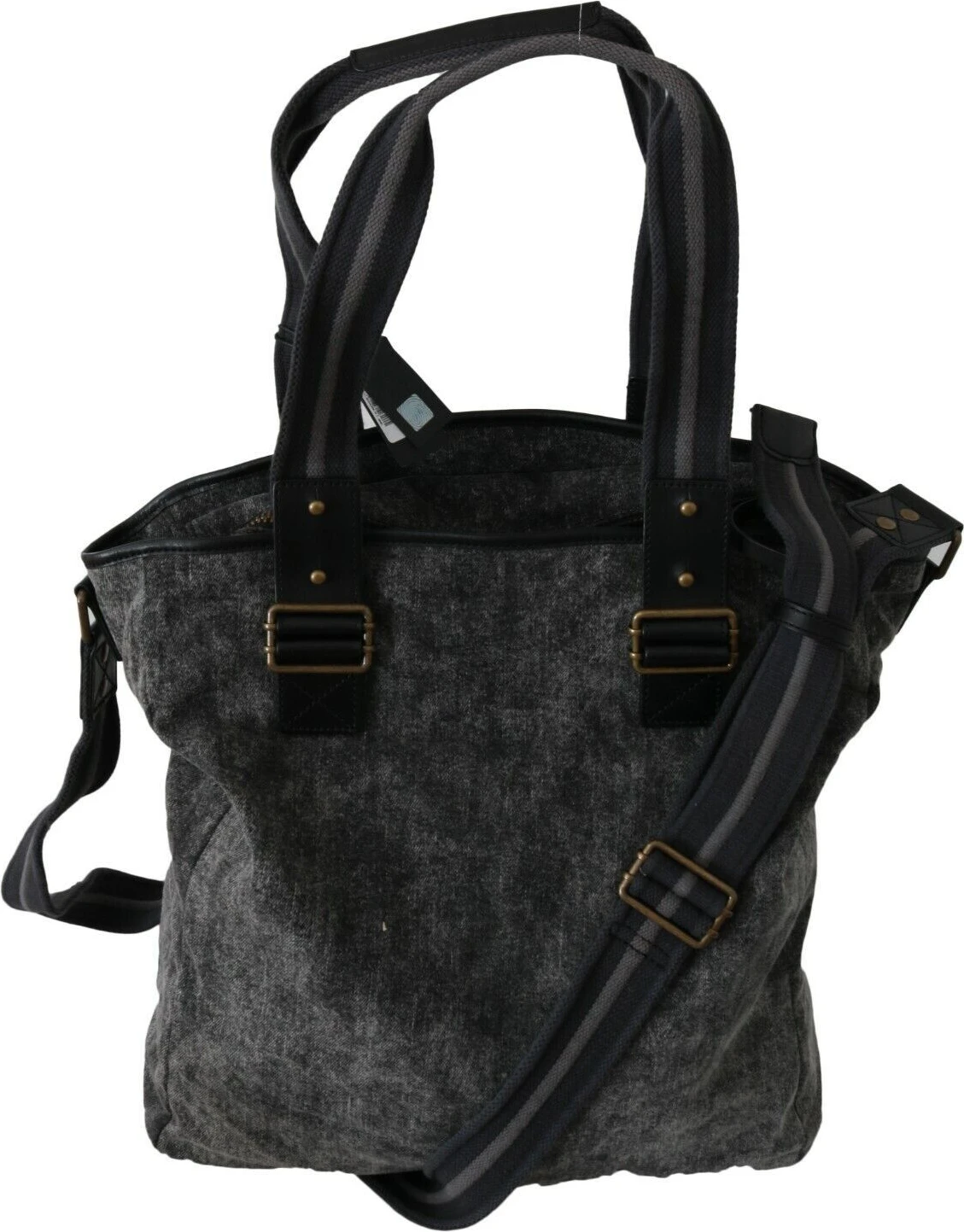 Сумка-тоут Just Cavalli Chic Black Denim Tote