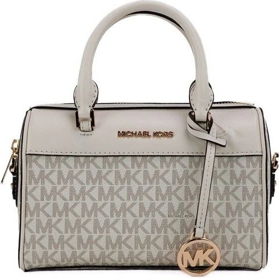 Сумка Michael Kors Travel XS Light Cream Signature PVC Duffle Crossbody