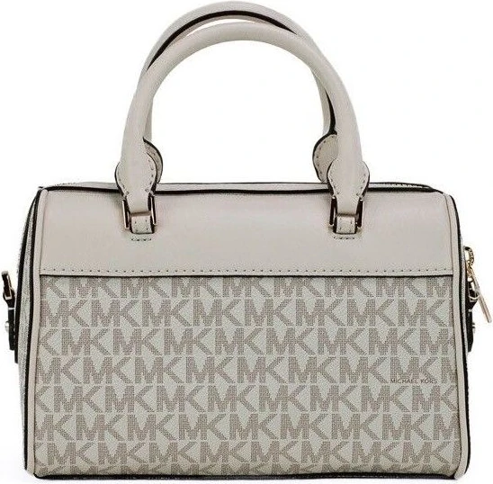 Сумка Michael Kors Travel XS Light Cream Signature PVC Duffle Crossbody