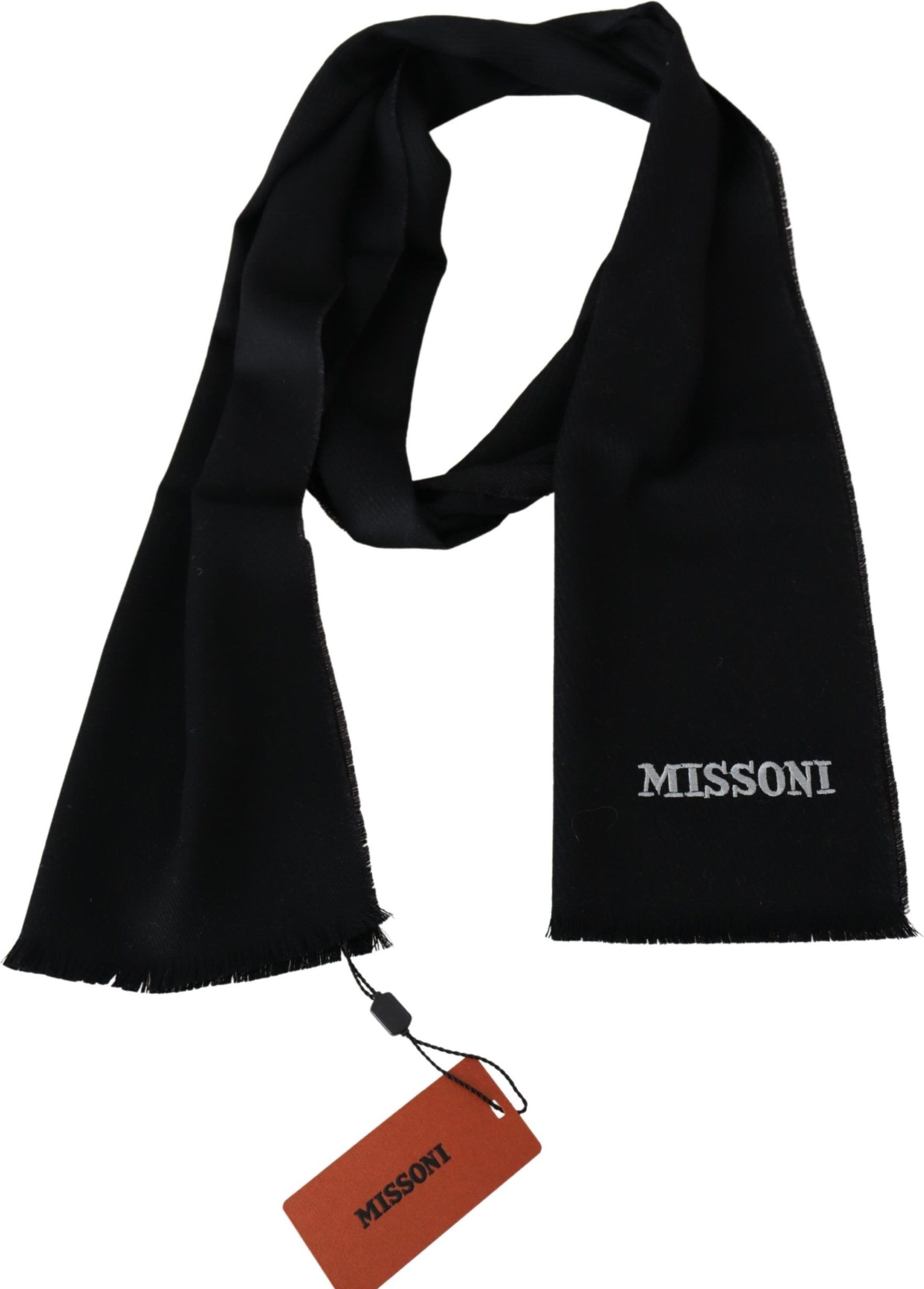 Шарф Missoni Элегантный Шарф из Шерсти с Вышивкой