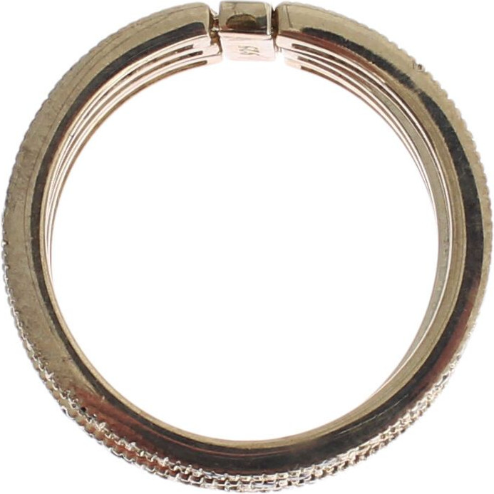 Кольцо Nialaya Jewelry Черный цирконий 925 Стерлинговое серебро Женское