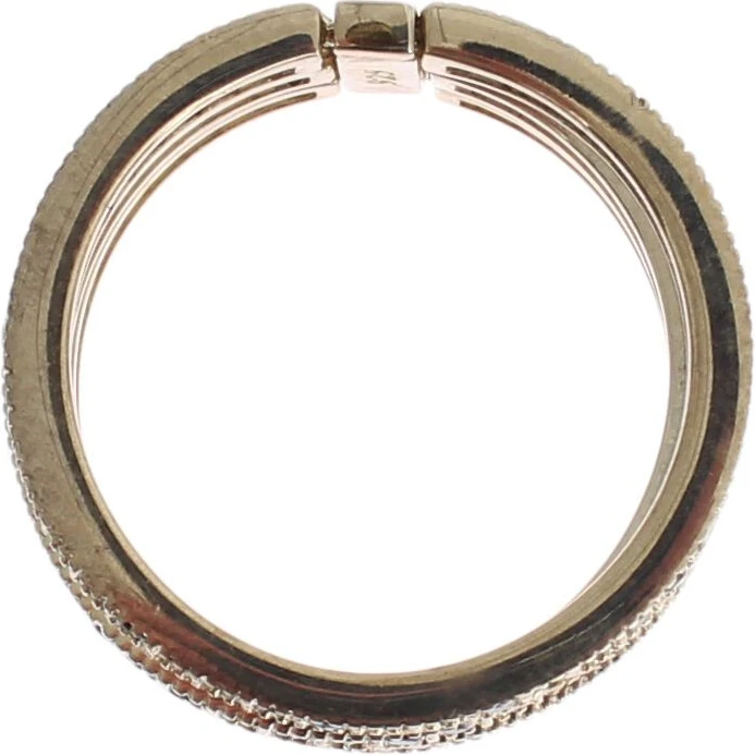 Кольцо Nialaya Jewelry Черный цирконий 925 Стерлинговое серебро Женское