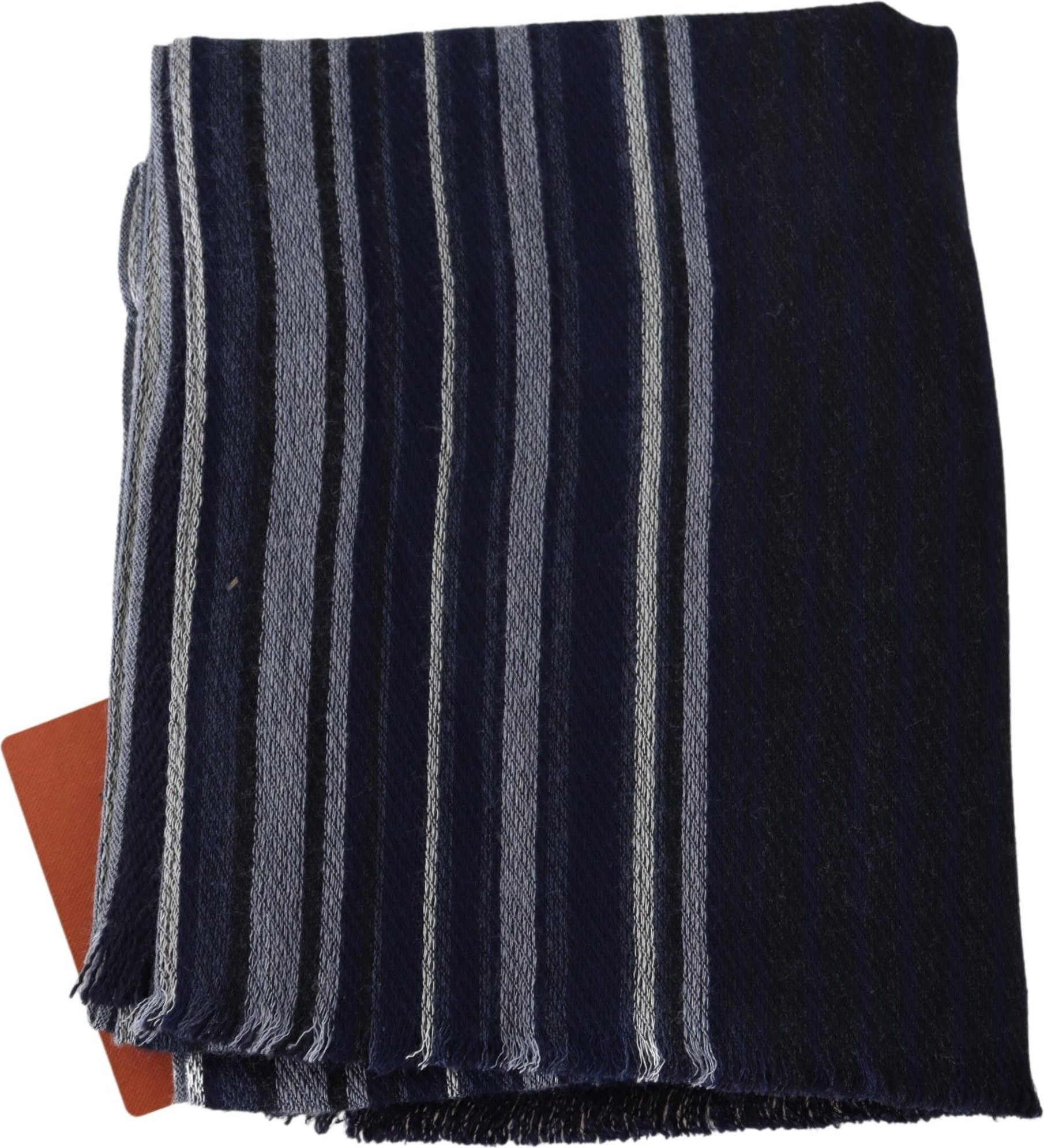 Шарф Missoni Chic Multicolor Wool Silk Striped Scarf