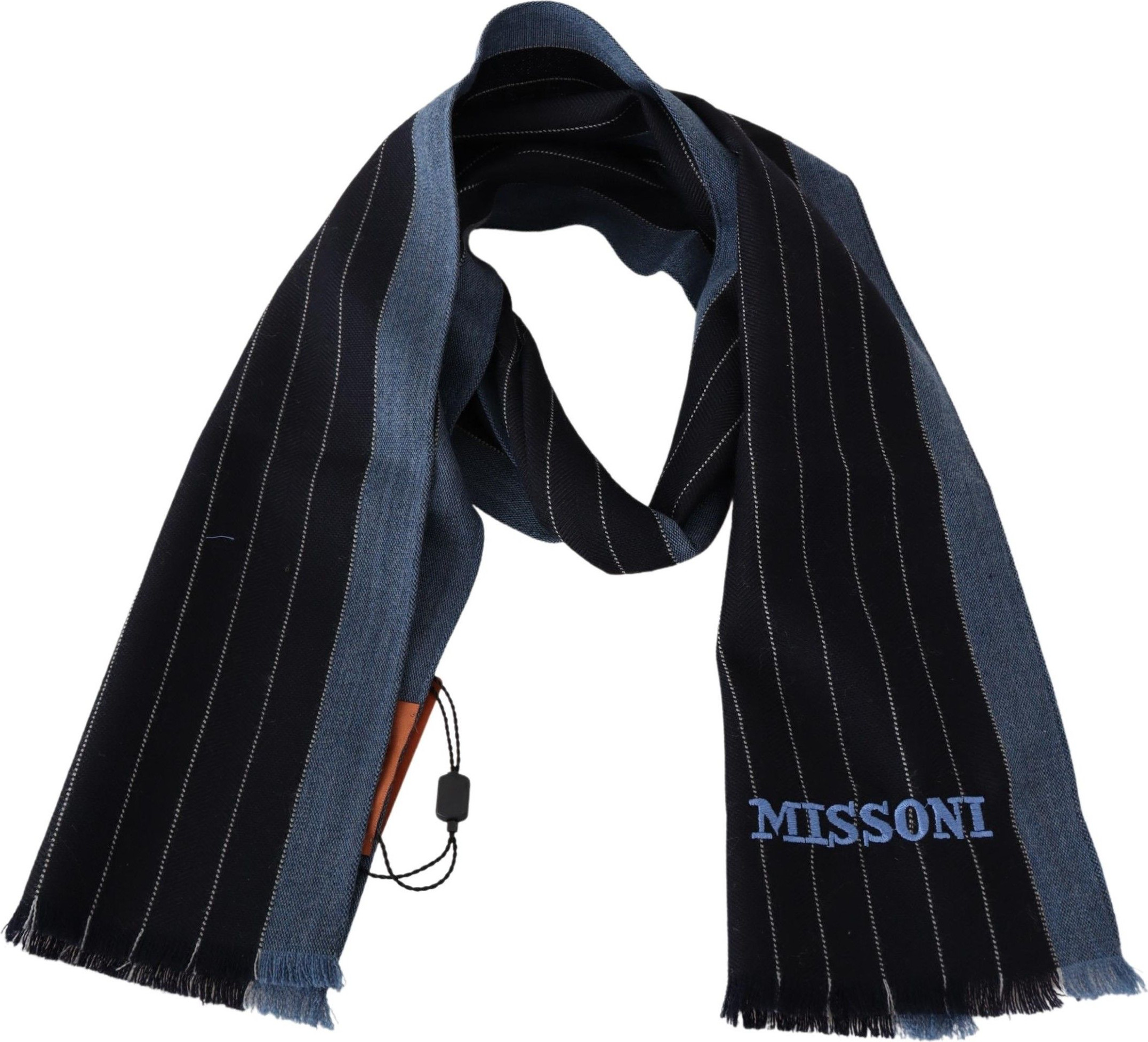 Шарф Missoni Chic Полосатый Шерсть-Шелк Унисекс