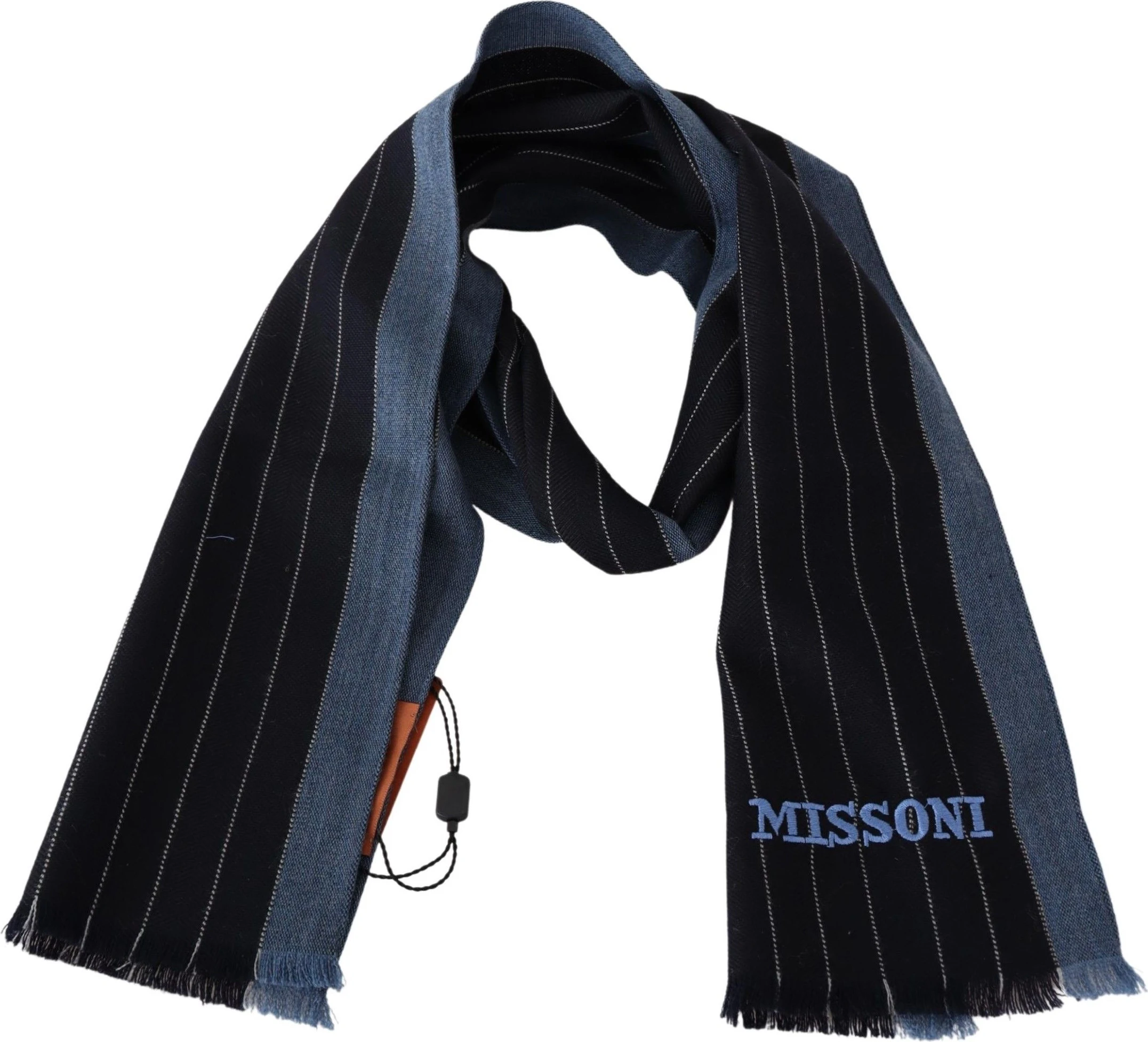 Шарф Missoni Chic Полосатый Шерсть-Шелк Унисекс