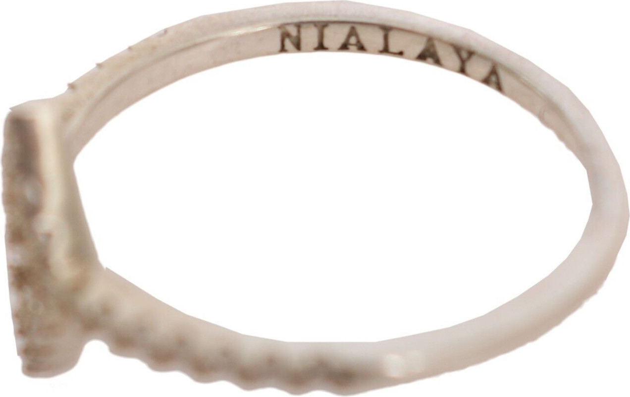 Кольцо Nialaya Jewelry Серебряный Ромб