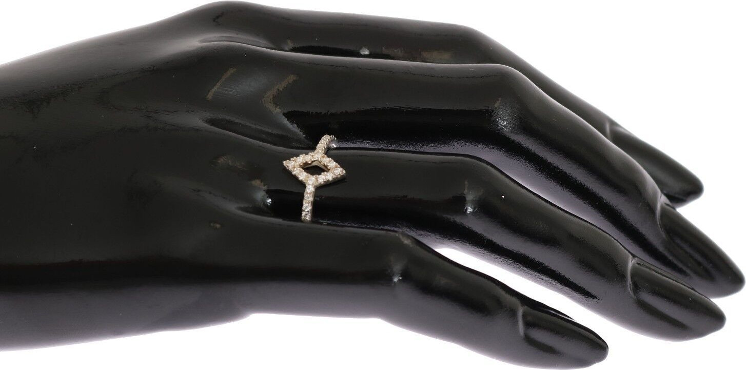 Кольцо Nialaya Jewelry Серебряный Ромб