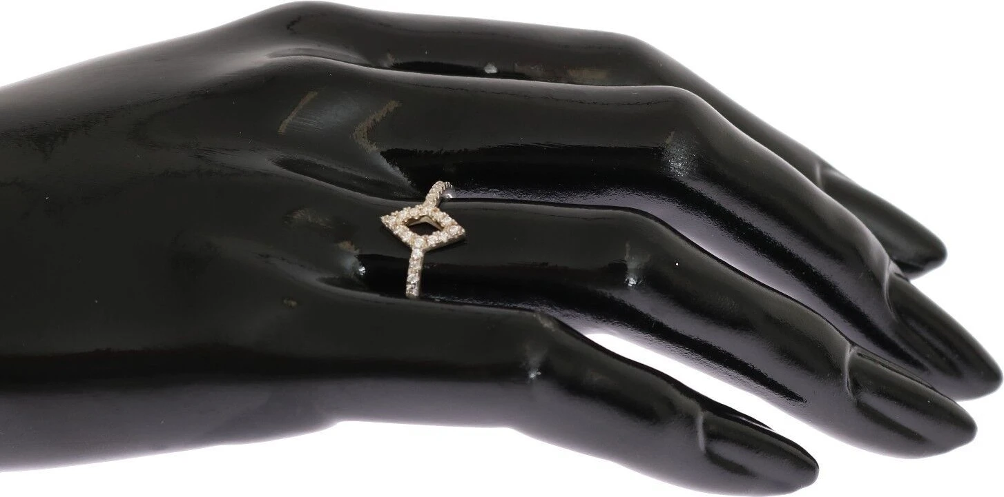 Кольцо Nialaya Jewelry Серебряный Ромб