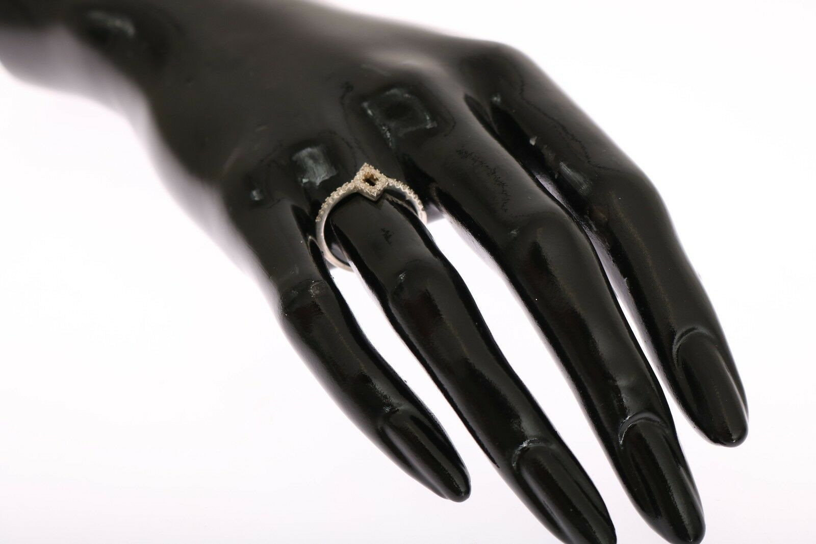 Кольцо Nialaya Jewelry Серебряный Ромб