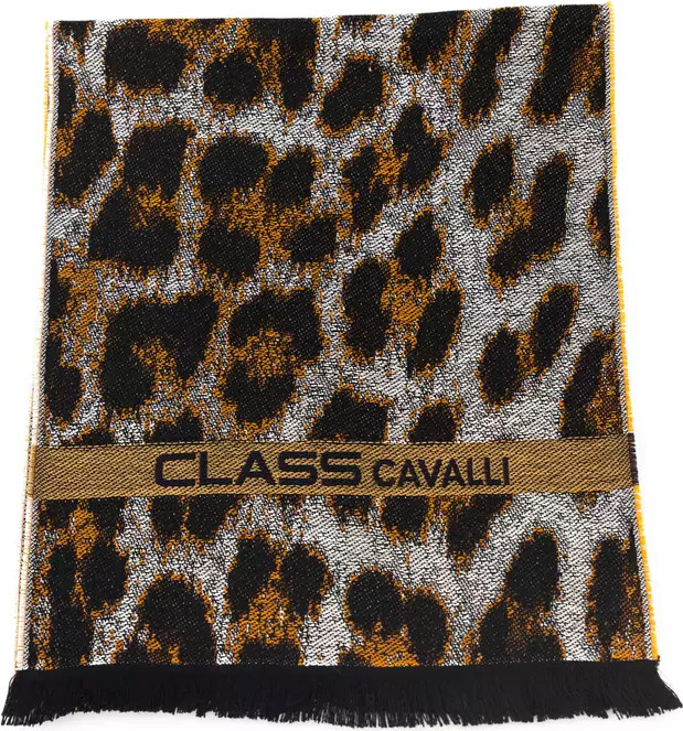 Шарф cavalli CLASS Animalier Fantasy Logo