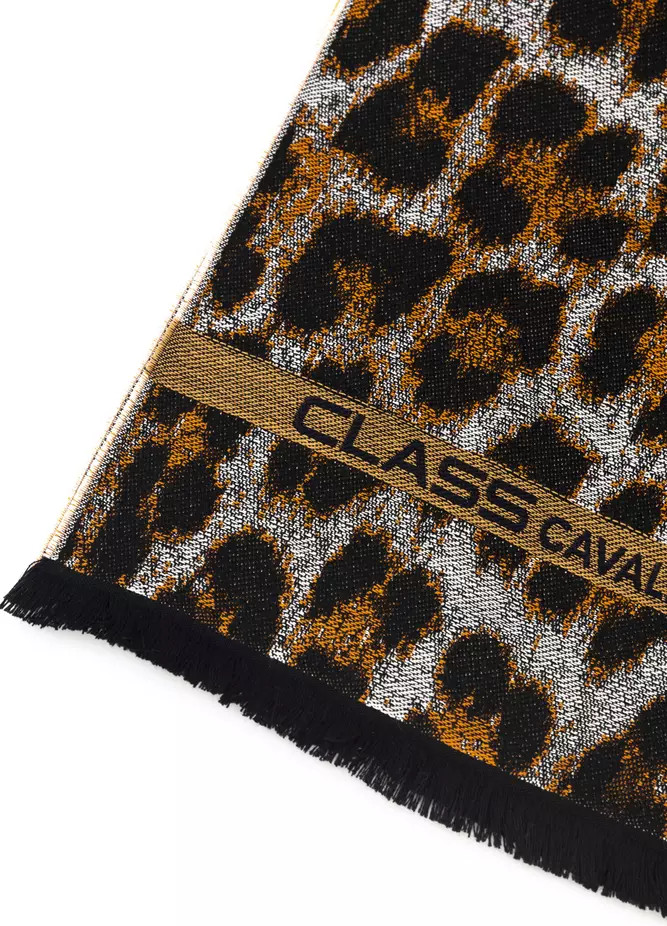 Шарф cavalli CLASS Animalier Fantasy Logo
