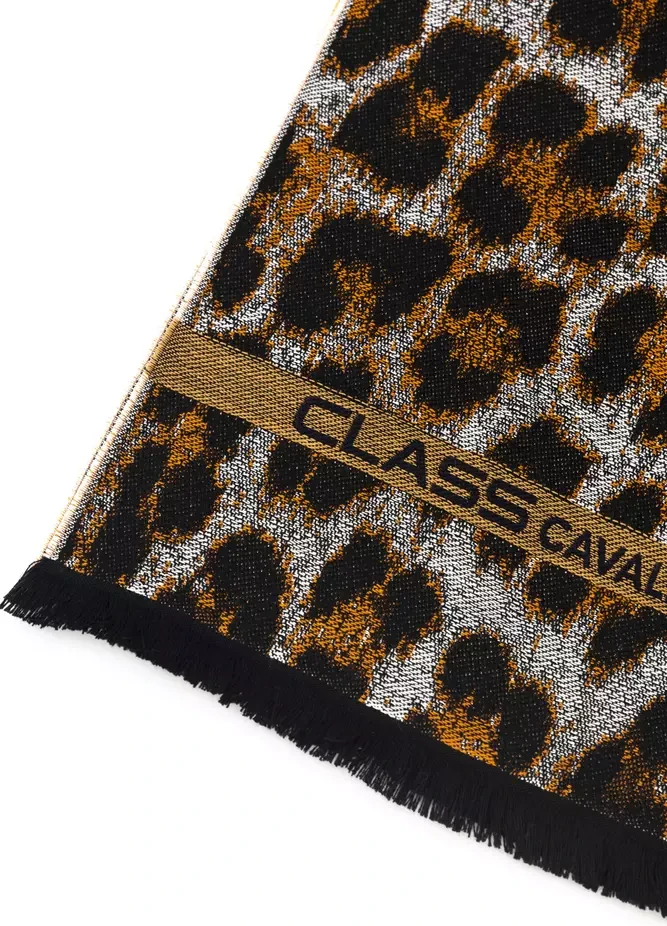 Шарф cavalli CLASS Animalier Fantasy Logo