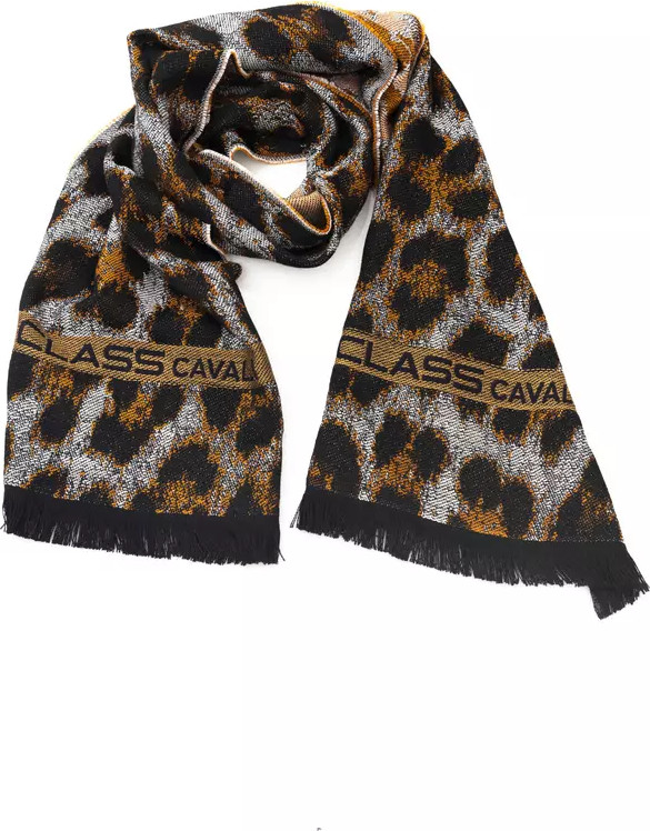 Шарф cavalli CLASS Animalier Fantasy Logo