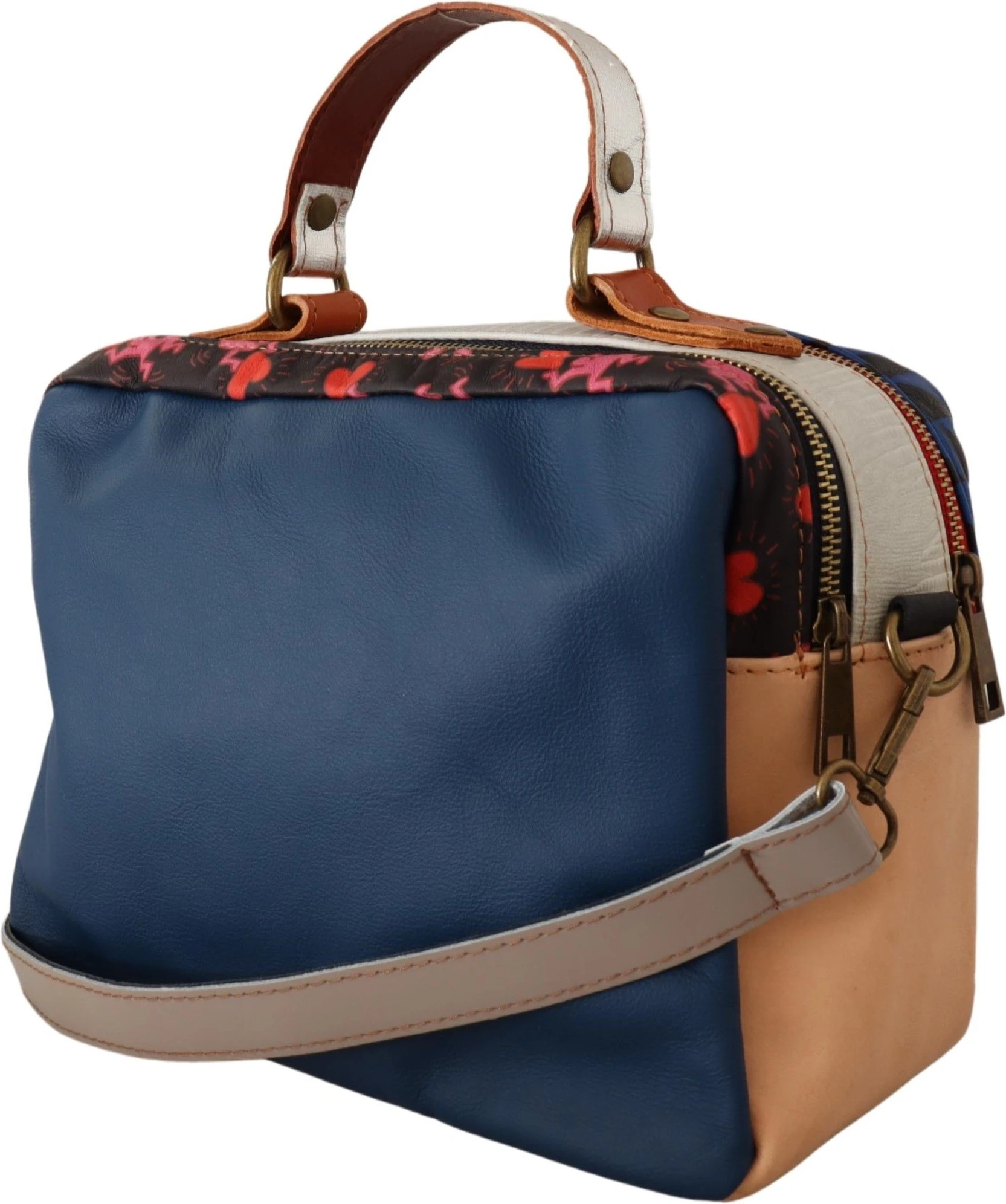 Сумка через плечо EBARRITO Chic Multicolor Кожаная