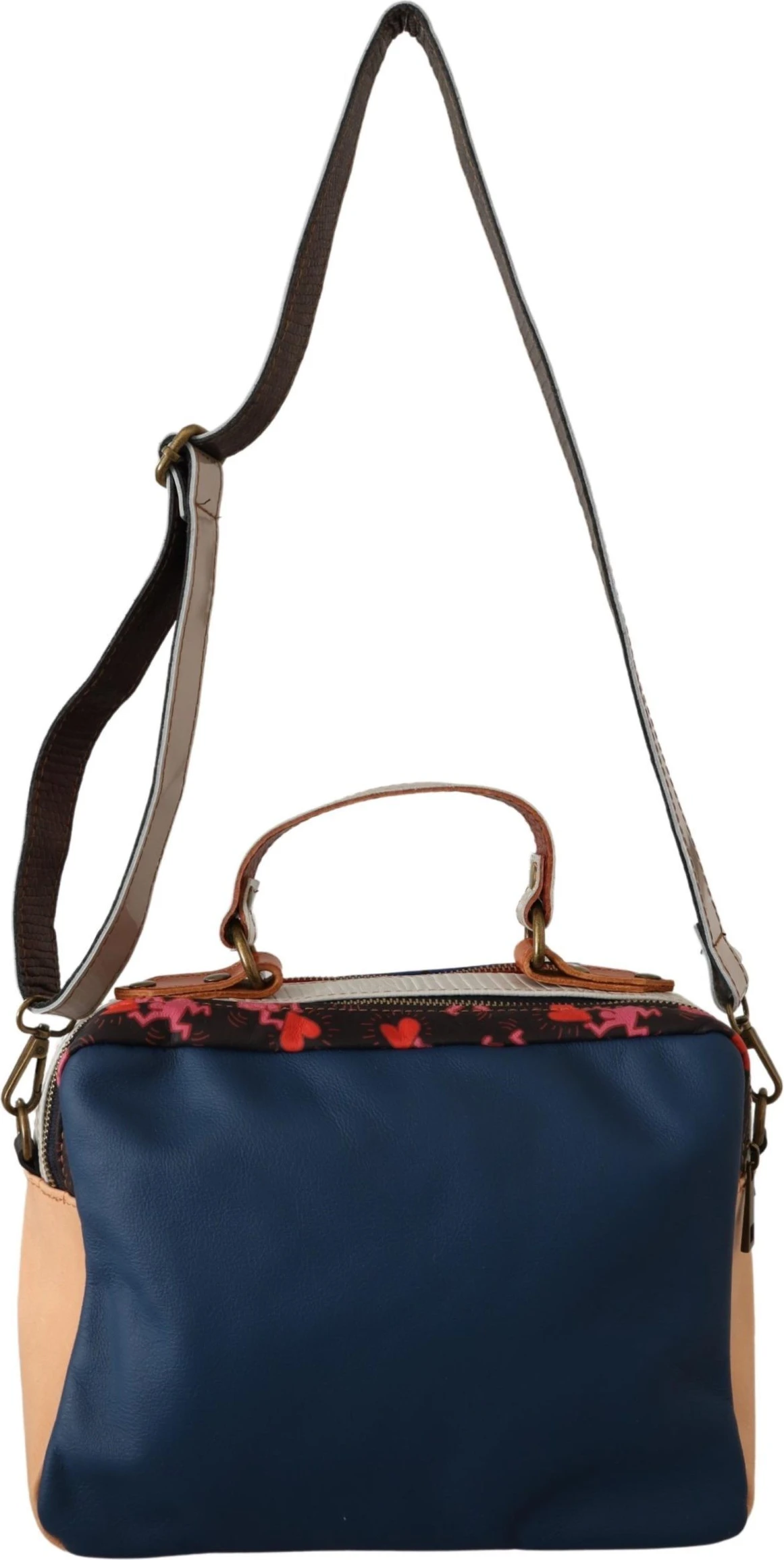 Сумка через плечо EBARRITO Chic Multicolor Кожаная