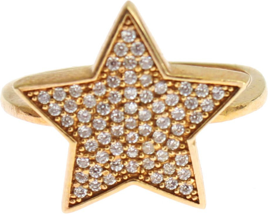 Кольцо Nialaya Jewelry Star Gold