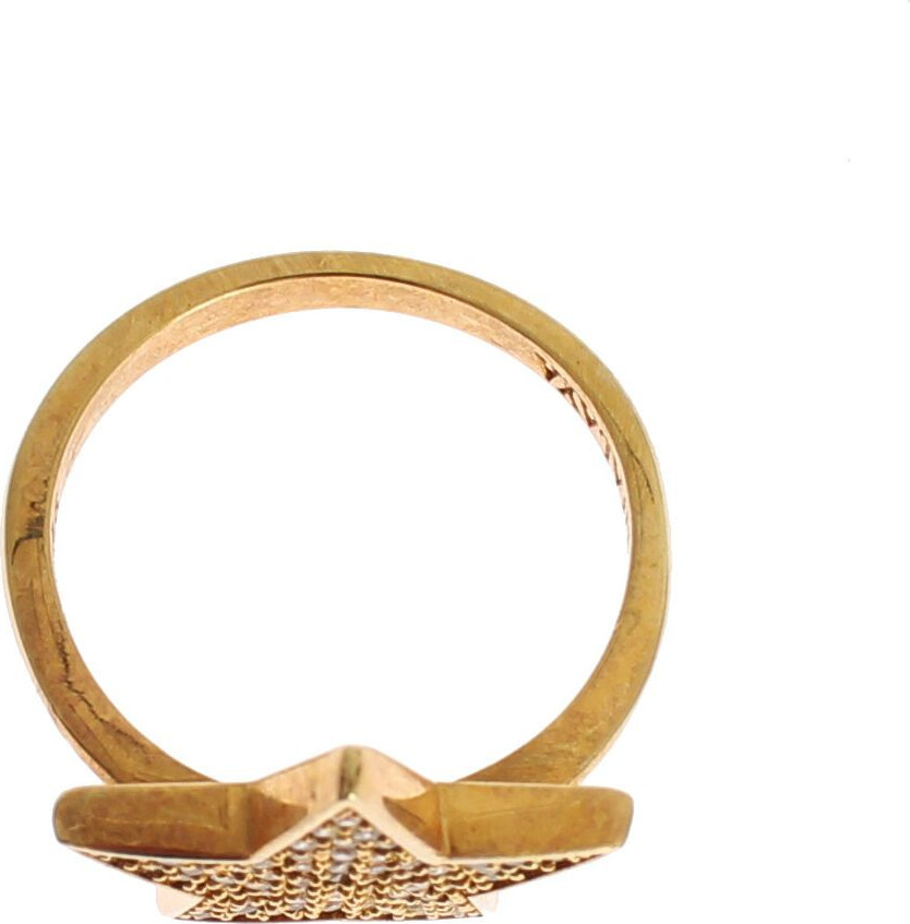 Кольцо Nialaya Jewelry Star Gold