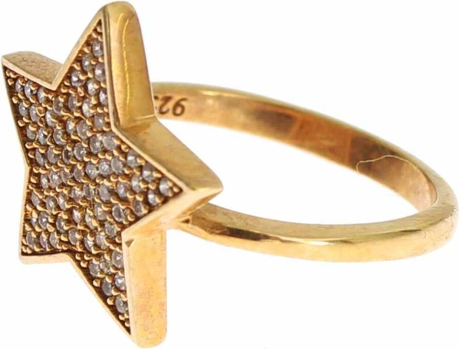 Кольцо Nialaya Jewelry Star Gold