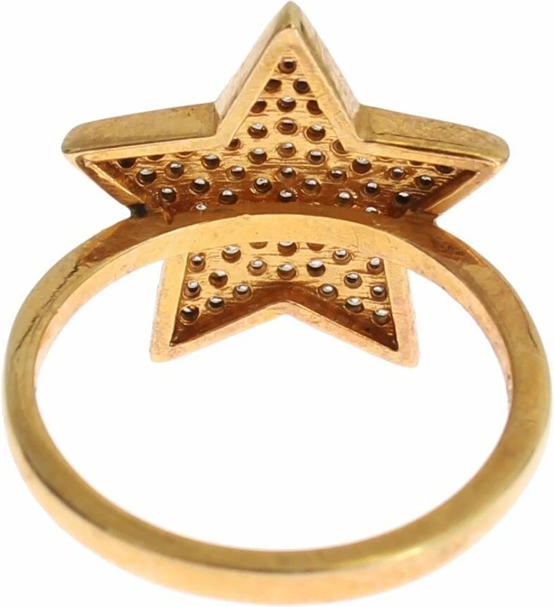 Кольцо Nialaya Jewelry Star Gold