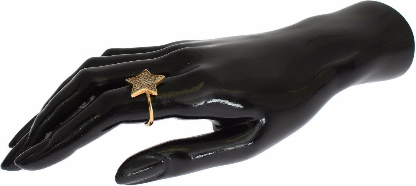Кольцо Nialaya Jewelry Star Gold