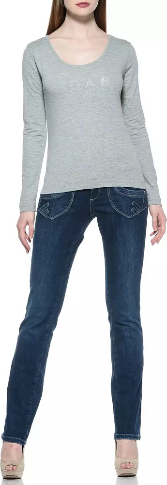 Blue Cotton Jeans Ungaro Sport