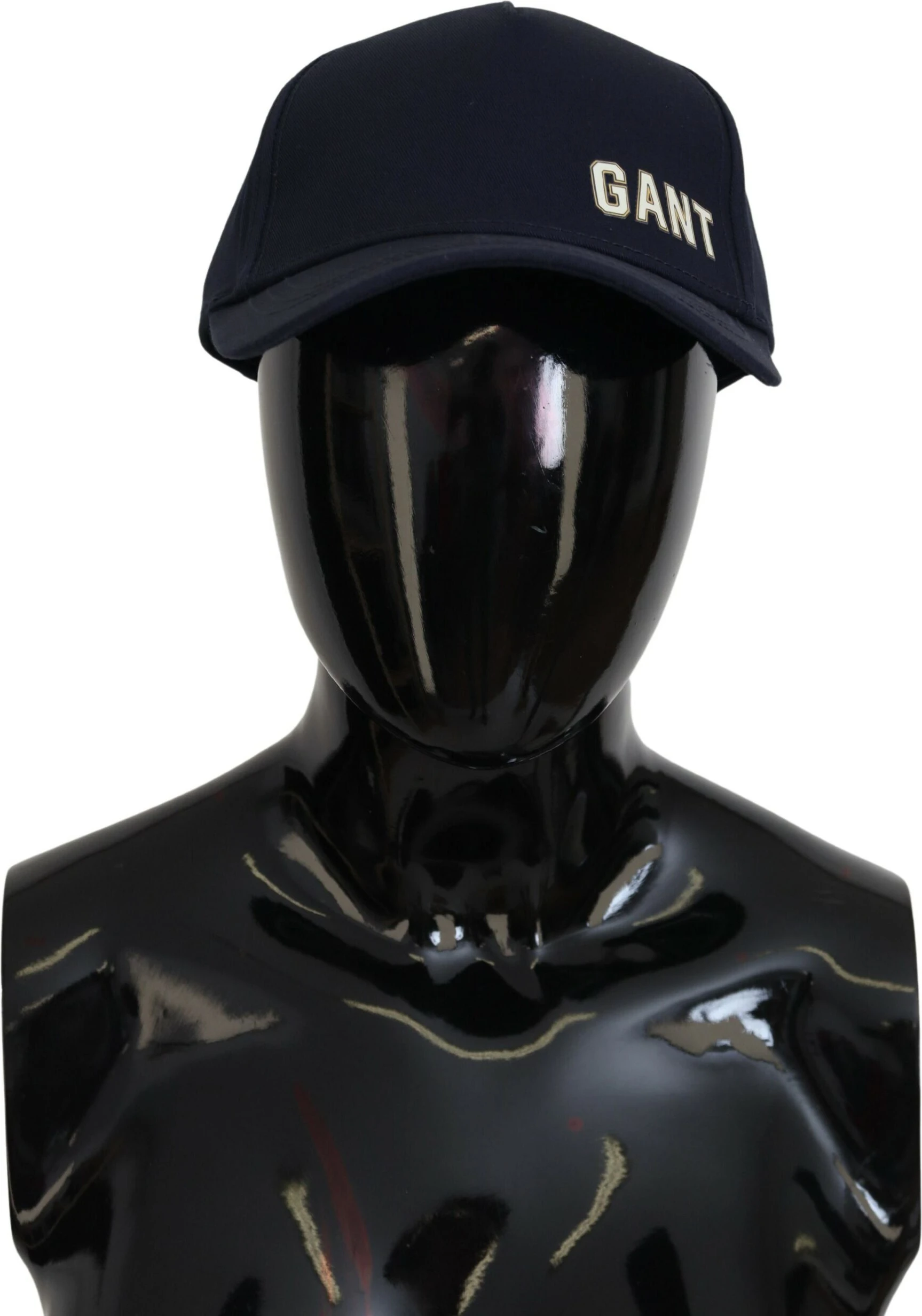 Бейсболка Gant с принтом логотипа, синяя, хлопковая, повседневная кепка