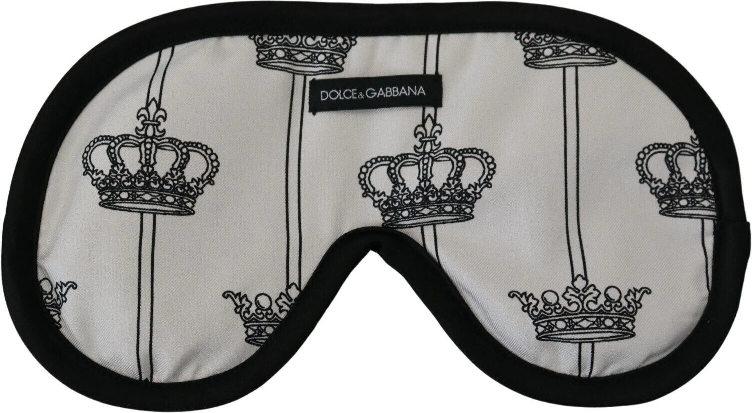 Маска для сна Dolce & Gabbana Elegant Silk-Blend Crown